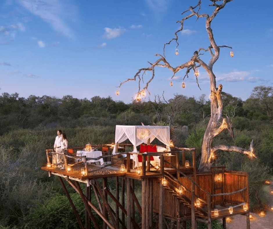 Sleeping under the stars Kruger Park