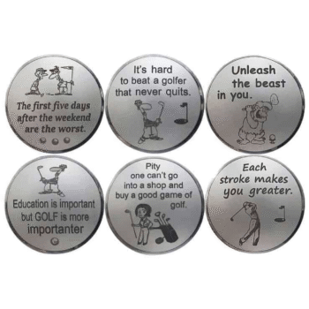 Golf Fridge Magnet Set