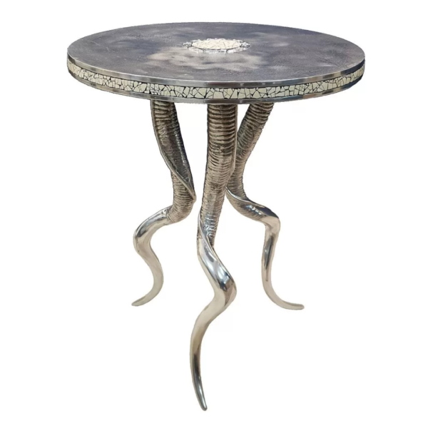 Kudu Horn Side Table