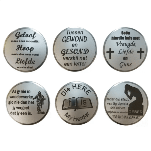 Christian Fridge Magnet Set 2