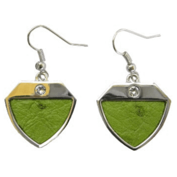 Earrings - Garden Green