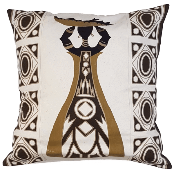 Cushion Cover - Lady With Fish