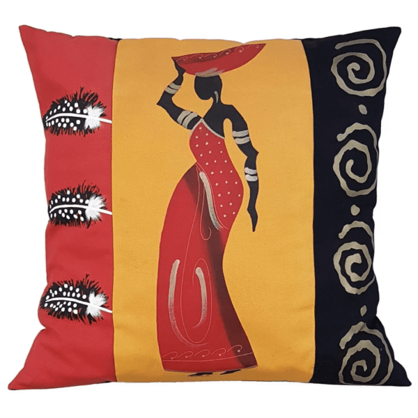 Cushion Cover - Lady Facing Sideways