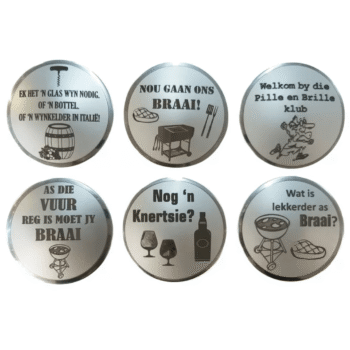 Braai Fridge Magnet Set