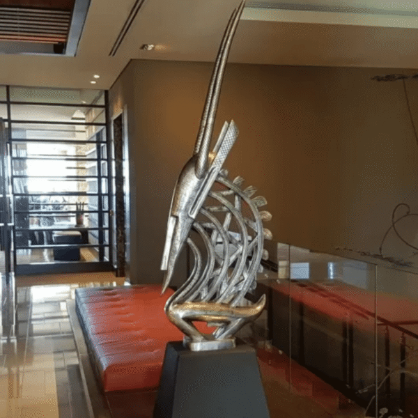 Chi Wara Bronze Sculpture (Large