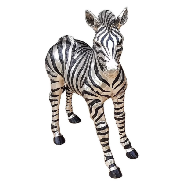 Zebra Baby Silver Large