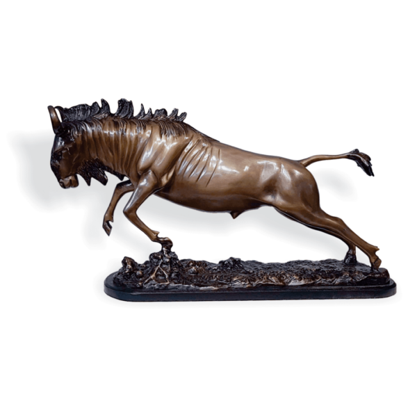 Wildebeest Bronze Sculpture