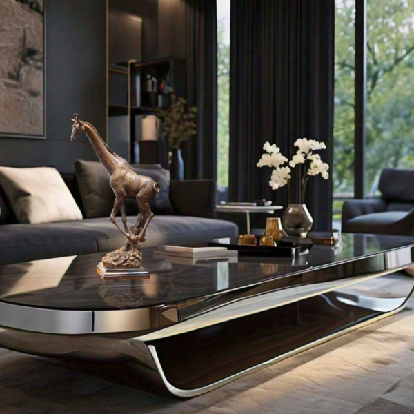 Bronze Giraffe Standing