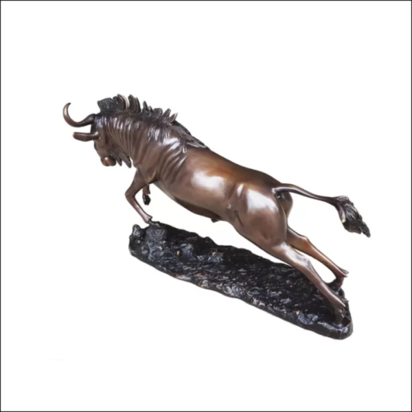 Wildebeest Bronze Sculpture