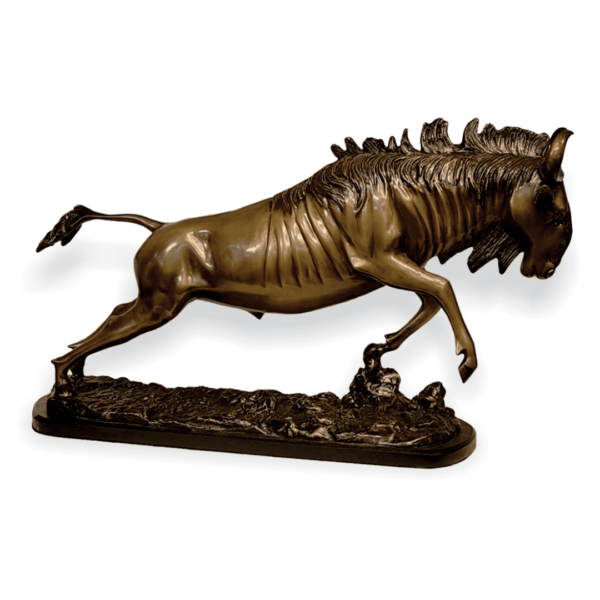 Wildebeest Bronze Sculpture