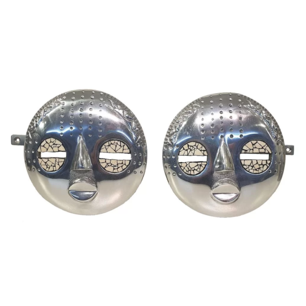 Baluba Mask Tie Backs (Pair)