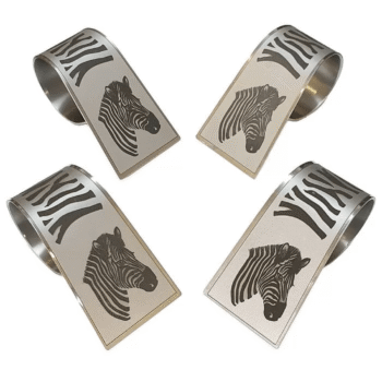 Napkin Rings - Zebra