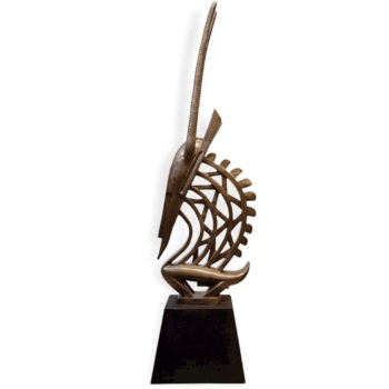 Chi Wara Bronze Sculpture (Large