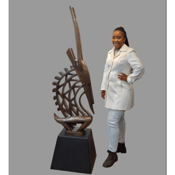 Chi Wara Bronze Sculpture (Large