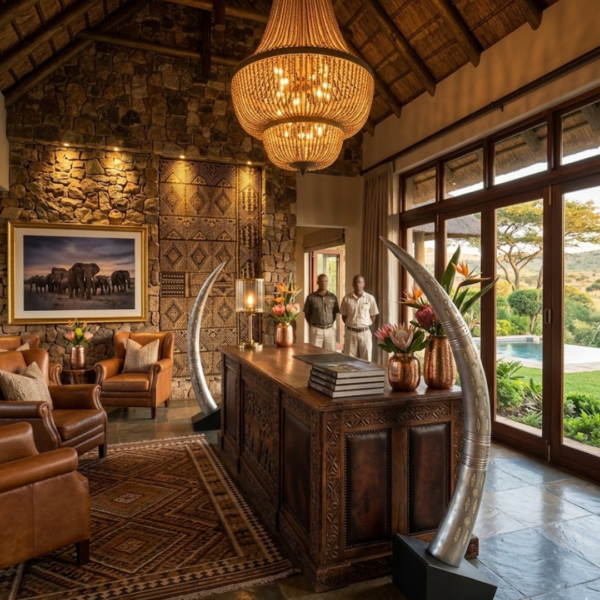 Elephant Tusk Pair - Medium