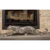 Cheetah Stalking Sculpture Silver