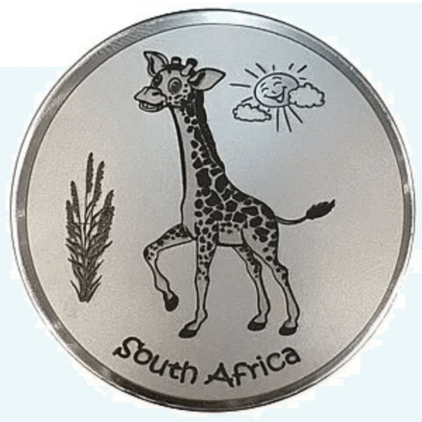 Engraved Animated Giraffe