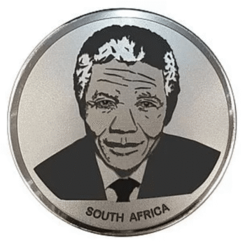 Engraved Nelson Mandela