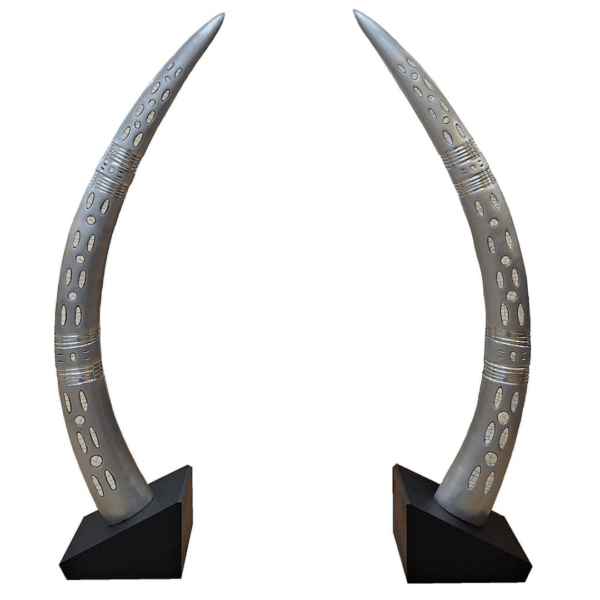 Elephant Tusk Pair - Medium