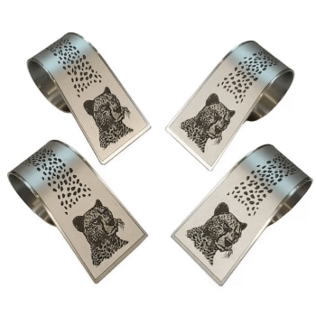 Napkin Rings - Cheetah