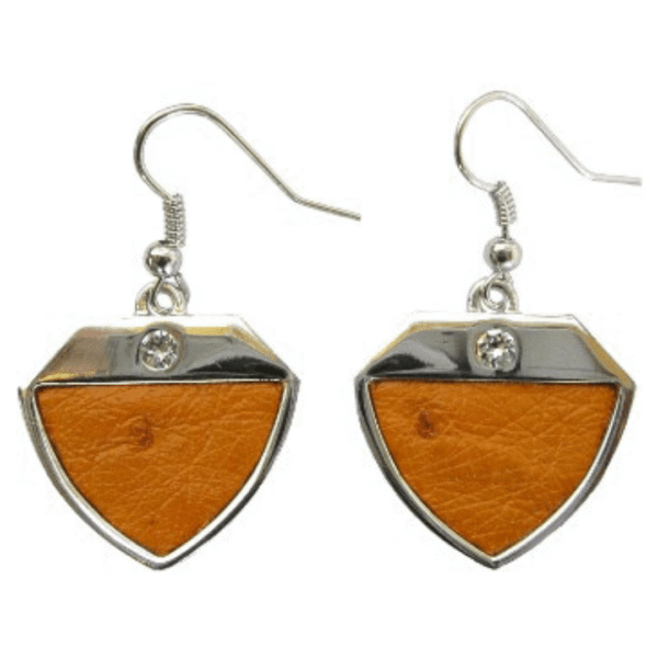 Earrings - Tangerine