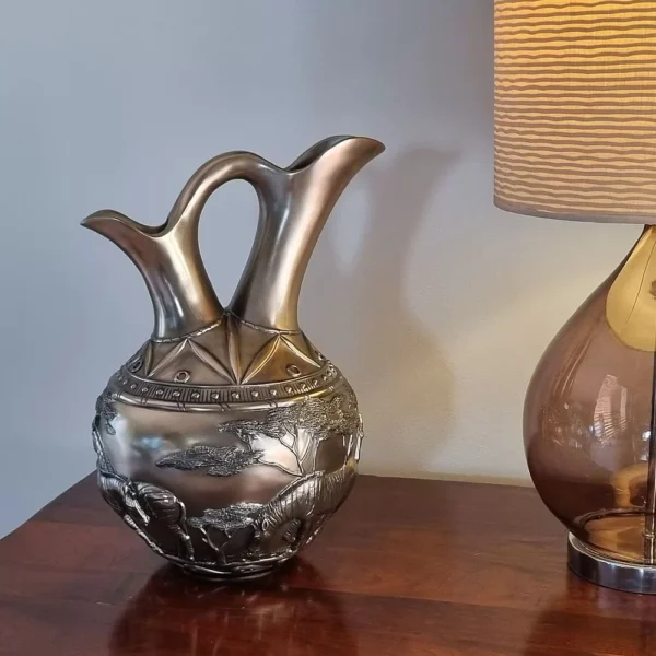 Zebra Vase