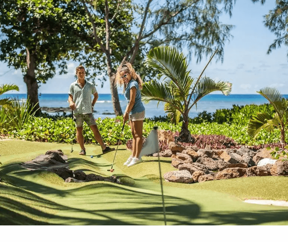 Golfing Mauritius