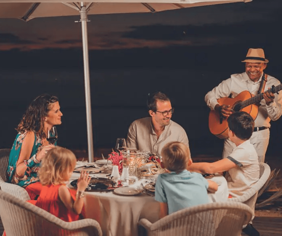 Dinner with the family