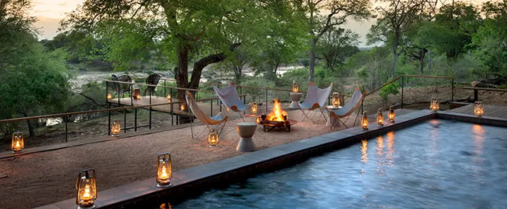 Pool at safari lodge