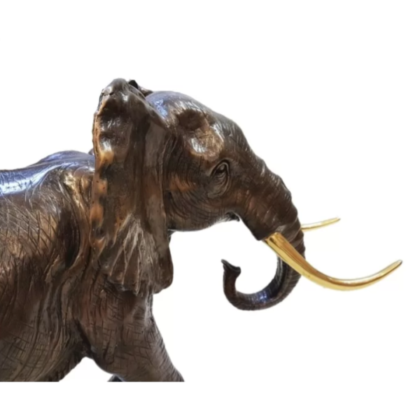 5 bronze elephant sculpture