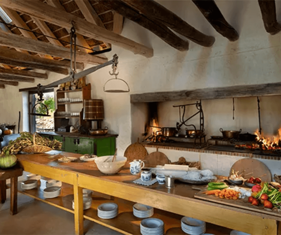 Babylonstoren kitchen