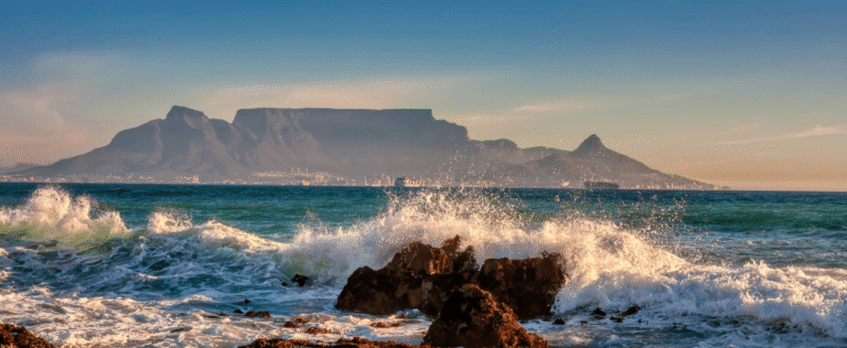 Cape Town view of the mountain